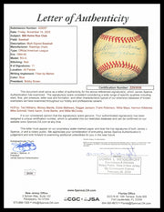 500 Home Run Club Autographed Official AL Baseball With 11 Signatures JSA #ZZ63936