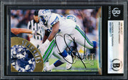 Cortez Kennedy Autographed 1994 Score Select Card #32 Seattle Seahawks Beckett BAS #19958177
