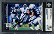 Cortez Kennedy Autographed 1997 Upper Deck Card #281 Seattle Seahawks Beckett BAS #19958218