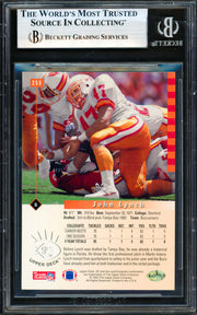 John Lynch Autographed 1993 Upper Deck SP Rookie Card #259 Tampa Bay Buccaneers Beckett BAS #19958226