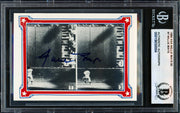 Willie Mays Autographed 1984 Renata Galasso Card San Francisco Giants The Catch Beckett BAS #19830004