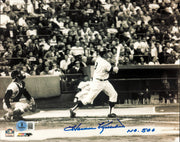 Harmon Killebrew Autographed 8x10 Photo Minnesota Twins "No. 500" Beckett BAS QR #BV86504