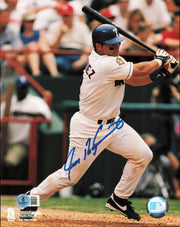 Ivan Pudge Rodriguez Autographed 8x10 Photo Texas Rangers Beckett BAS QR #BV86506