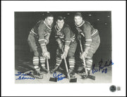 Fred Glover, Jim Moore & Boris Elik Autographed 8x10 Photo Cleveland Barons Beckett BAS #AE85162
