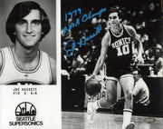 Joe Hassett Autographed 8x10 Photo Seattle Supersonics "1979 NBA Champs" MCS Holo #87597