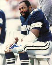 Ed "Too Tall" Jones Autographed 8x10 Photo Dallas Cowboys MCS Holo #88923