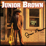 Junior Brown Autographed CD Booklet Junior HighÃƒâ€šÃ‚Â (EP) SKU #263523