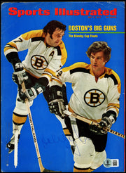 Bobby Orr Autographed 8x10 Photo Boston Bruins Beckett BAS QR #BV86498