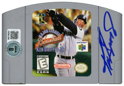 Ken Griffey Jr. Autographed Major League Baseball Featuring Ken Griffey Jr. Video Game Cartridge Nintendo N64 Seattle Mariners Beckett BAS Stock #263442