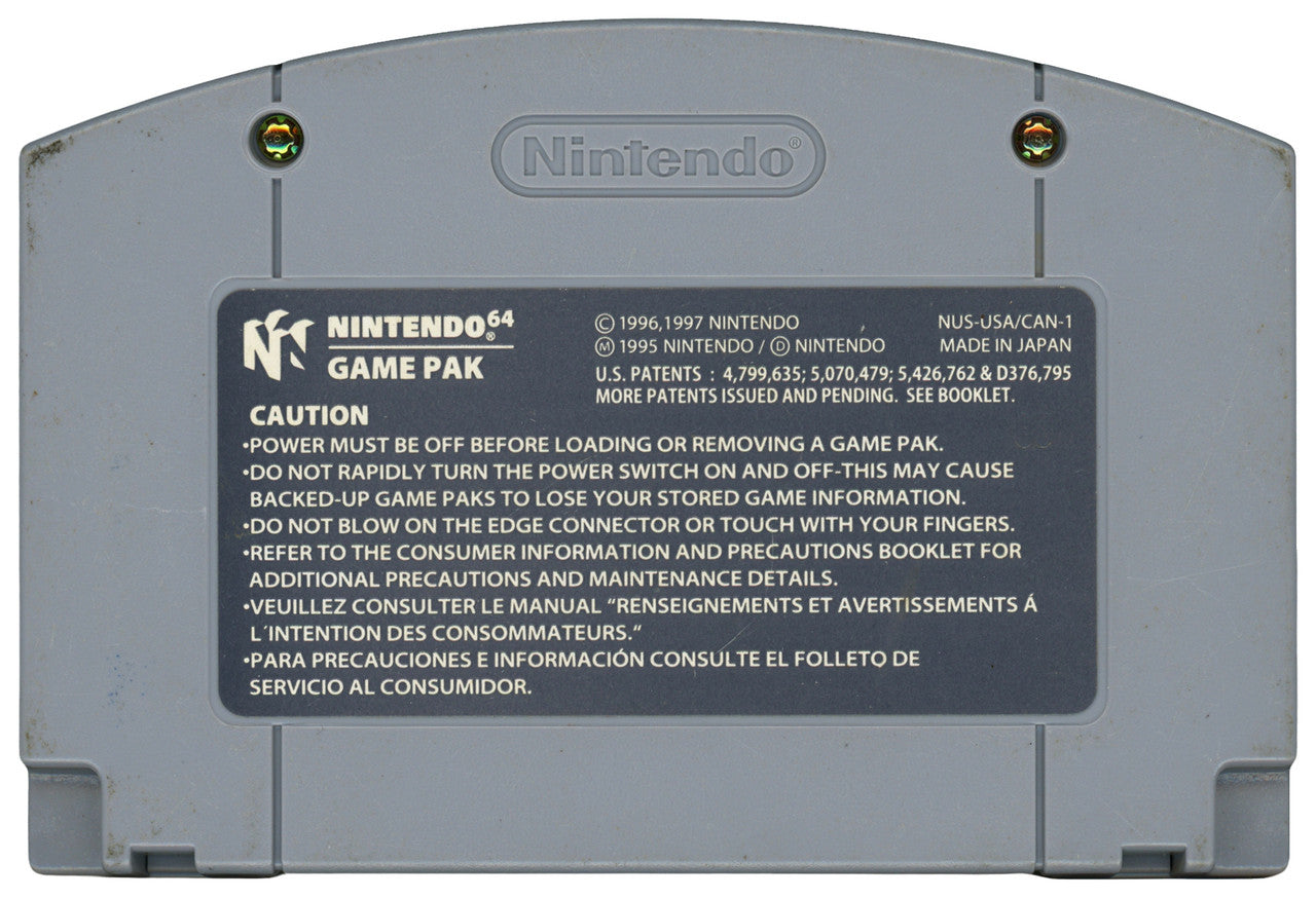 Ken Griffey Jr. Autographed Ken Griffey Jr.'s Slugfest Video Game Cartridge Nintendo N64 Seattle Mariners Beckett BAS Stock #263443