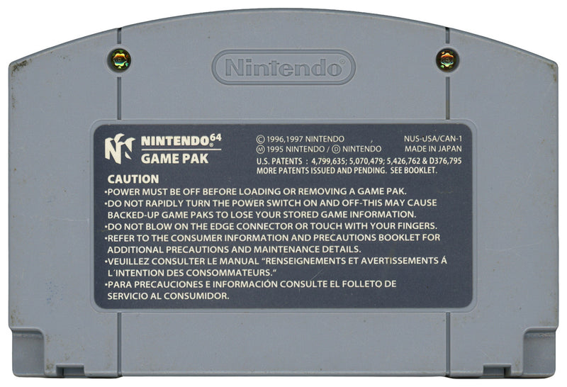 Ken Griffey Jr. Autographed Ken Griffey Jr.'s Slugfest Video Game Cartridge Nintendo N64 Seattle Mariners Beckett BAS Stock #263443