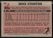 Mike Stanton Autographed 1983 Topps Card #159 Seattle Mariners SKU #263821