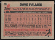 Dave Palmer Autographed 1983 Topps Card #164 Montreal Expos SKU #263823