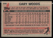 Gary Woods Autographed 1983 Topps Card #356 Chicago Cubs SKU #263842