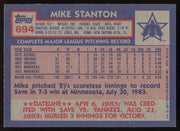 Mike Stanton Autographed 1984 Topps Card #694 Seattle Mariners SKU #264070