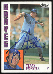 Terry Forster Autographed 1984 Topps Card #791 Atlanta Braves SKU #264081