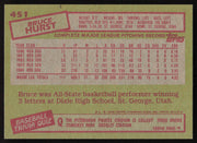 Bruce Hurst Autographed 1985 Topps Card #451 Boston Red Sox SKU #264110