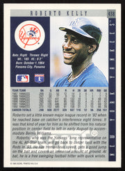 Roberto Kelly Autographed 1993 Score Card #438 New York Yankees SKU #264124