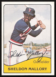 Sheldon Mallory Autographed 1979 TCMA Rookie Card #21 Tacoma Tugs SKU #264180