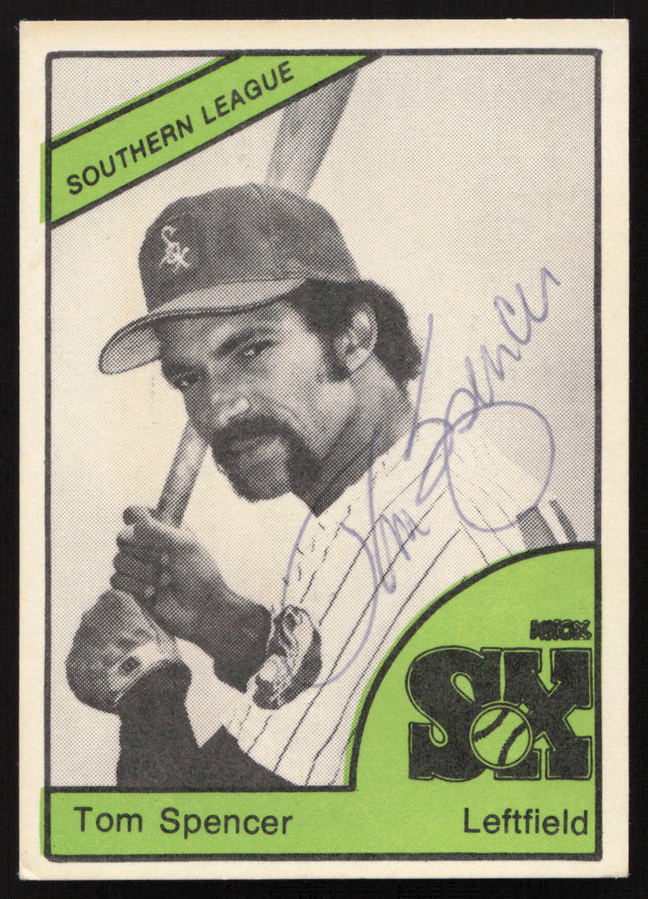 Tom Spencer Autographed 1978 TCMA Rookie Card #41 Knoxville Knox Sox SKU #264200