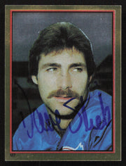 Dave Stieb Autographed 1983 Topps Stickers Card #127 Toronto Blue Jays SKU #264234