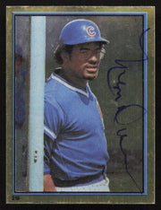 Leon Durham Autographed 1983 Topps Stickers Card #219 Chicago Cubs SKU #264236