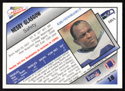 Nesby Glasgow Autographed 1991 Pacific Oroweat Card #18 Seattle Seahawks SKU #264247
