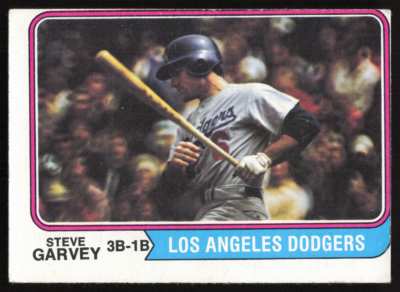Steve Garvey Autographed 1974 Topps Card #575 Los Angeles Dodgers (Signed on Back) SKU #264290