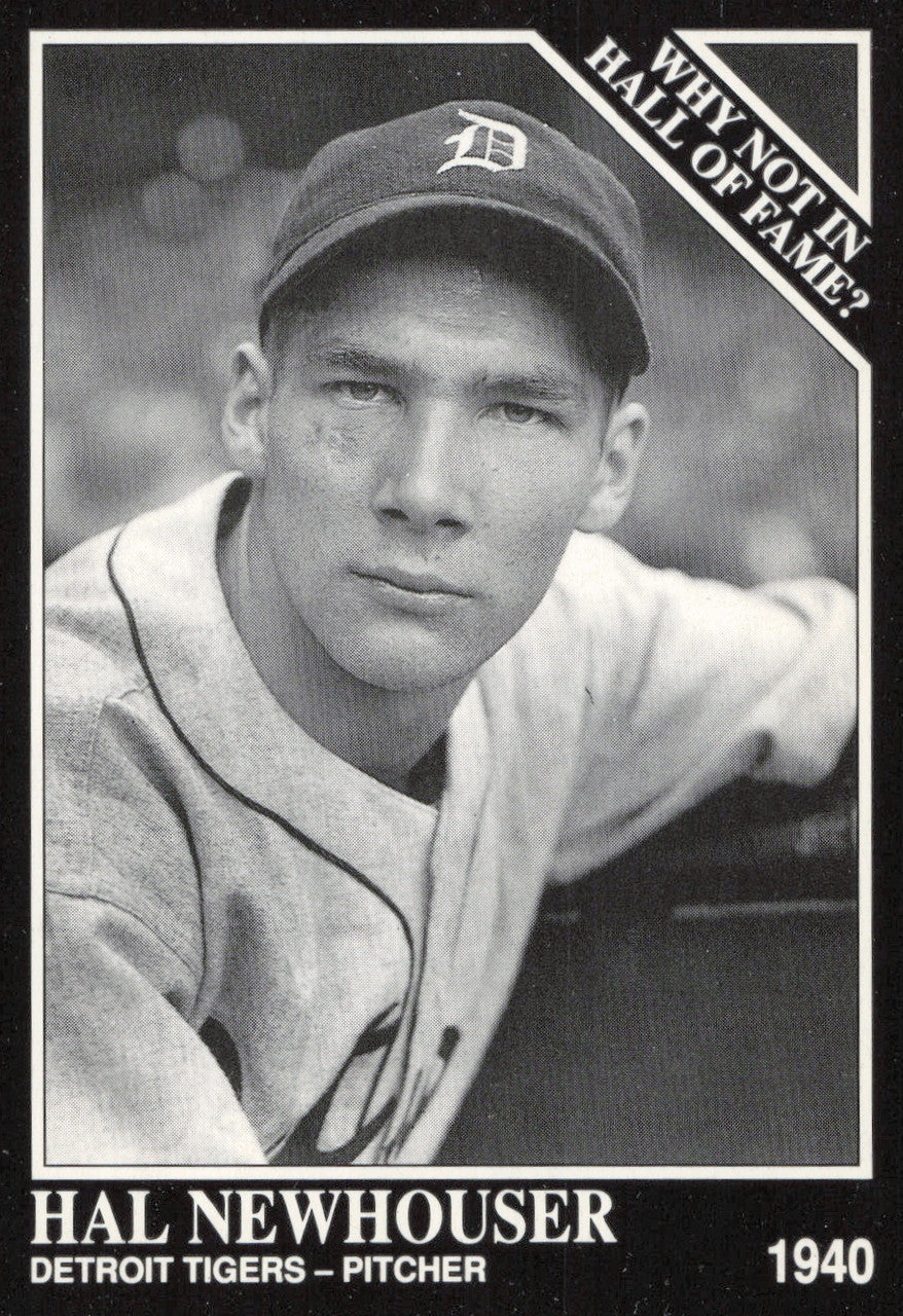 Hal Newhouser Autographed 1992 Sporting News Conlan Card #445 Detroit Tigers (Signed on Back) SKU #264292