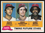 Gary Ward Autographed 1981 Topps Rookie Card #328 Minnesota Twins SKU #264382