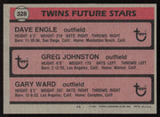 Gary Ward Autographed 1981 Topps Rookie Card #328 Minnesota Twins SKU #264382