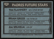 Tim Flannery Autographed 1980 Topps Rookie Card #685 San Diego Padres SKU #264386