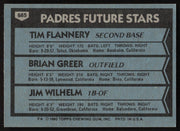 Tim Flannery Autographed 1980 Topps Rookie Card #685 San Diego Padres SKU #264388