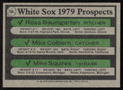 Mike Colbern Autographed 1979 Topps Rookie Card #704 Chicago White Sox SKU #264396