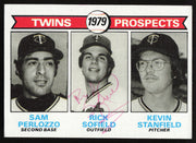Rick Sofield Autographed 1979 Topps Rookie Card #709 Minnesota Twins SKU #264398