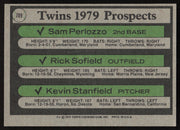 Rick Sofield Autographed 1979 Topps Rookie Card #709 Minnesota Twins SKU #264399