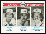 Scott Sanderson Autographed 1979 Topps Rookie Card #720 Montreal Expos SKU #264400