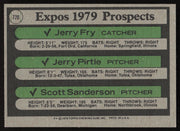 Scott Sanderson Autographed 1979 Topps Rookie Card #720 Montreal Expos SKU #264400
