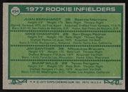 Bump Wills Autographed 1977 Topps Rookie Card #494 Texas Rangers SKU #264401