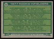 Bump Wills Autographed 1977 Topps Rookie Card #494 Texas Rangers SKU #264402