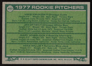 Mike Krukow Autographed 1977 Topps Rookie Card #493 Chicago Cubs SKU #264405