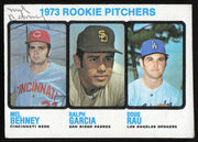 Mel Behney Autographed 1973 Topps Rookie Card #602 Cincinnati Reds SKU #264408
