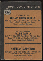 Mel Behney Autographed 1973 Topps Rookie Card #602 Cincinnati Reds SKU #264408