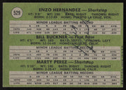 Bill Buckner Autographed 1971 Topps Rookie Card #529 Los Angeles Dodgers (Signed on Back) SKU #264415