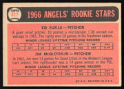 Ed Sukla Autographed 1966 Topps Rookie Card #417 California Angels SKU #264432