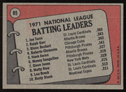 Ralph Garr Autographed 1972 Topps Card #85 Atlanta Braves SKU #264435