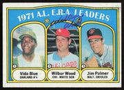 Wilbur Wood Autographed 1972 Topps Card #92 Chicago White Sox SKU #264436