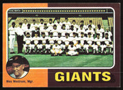 Wes Westrum Autographed 1975 Topps Card #216 San Francisco Giants (Signed on Back) SKU #264447