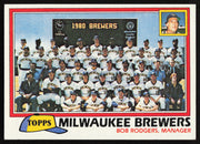 Bob Rodgers Autographed 1981 Topps Card #668 Milwaukee Brewers SKU #264464