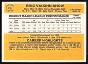 Eric Show Autographed 1983 Donruss Card #439 San Diego Padres SKU #264472